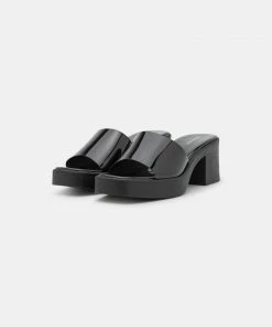 Even&Odd Heeled Mules - Black -Even&Odd Sales Store e3a44b3064e64c4aa45221947e12f9d8