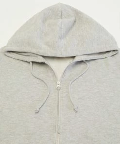 Even&Odd Zip-up Sweatshirt - Mottled Grey -Even&Odd Sales Store e3a47891c8e445eea6dea58fc20ffdb5