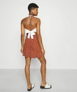 Even&Odd Mini Skirt - Brown/white 10 Even&Odd Mini Skirt - Brown/white -Even&Odd Sales Store e52e7bcb2b3540579b8463ee44e5c2f9