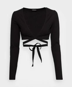 Even&Odd Long Sleeved Top - Black -Even&Odd Sales Store e55d9e64f03f41bfb8f998cd60ffbcf6