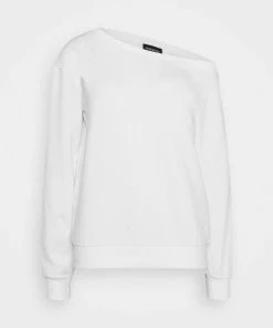 Even&Odd LOOSE OFF SHOULDER SWEATSHIRT - Sweatshirt - White 12 Even&Odd LOOSE OFF SHOULDER SWEATSHIRT - Sweatshirt - White -Even&Odd Sales Store e5e84136ab0f4f34ae5ba821beb62d87