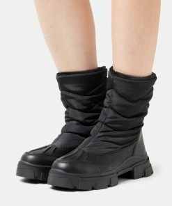 Even&Odd Platform Ankle Boots - Black