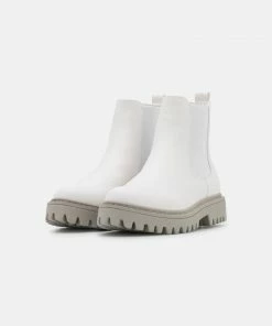 Even&Odd Platform Ankle Boots - White -Even&Odd Sales Store e6c509ba85314bd98accb662c2fafcbb