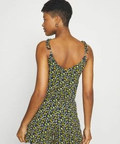 Even&Odd Jumpsuit - Black/yellow -Even&Odd Sales Store e6d7fb32ee144c3dbafb411582316ac9