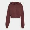 Even&Odd Zip-up Sweatshirt - Brown