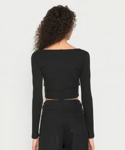 Even&Odd Long Sleeved Top - Black -Even&Odd Sales Store e73a4df61e7b40579d984b4a397ddc78