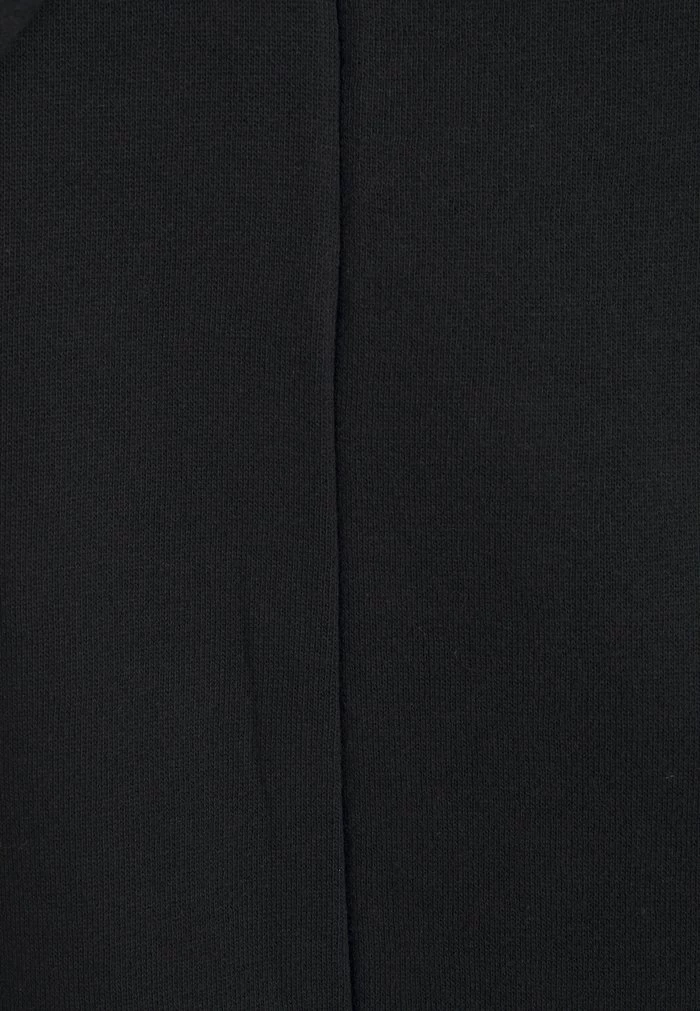 Even&Odd SWEAT OFF SHOULDER MINI DRESS - Day Dress - Black 5 Even&Odd SWEAT OFF SHOULDER MINI DRESS - Day Dress - Black - Image 3