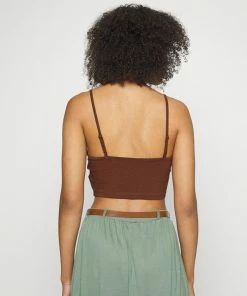 Even&Odd 2 PACK - Top - Black/brown -Even&Odd Sales Store e8bb0cea78f54562b61e7f88379b97a4