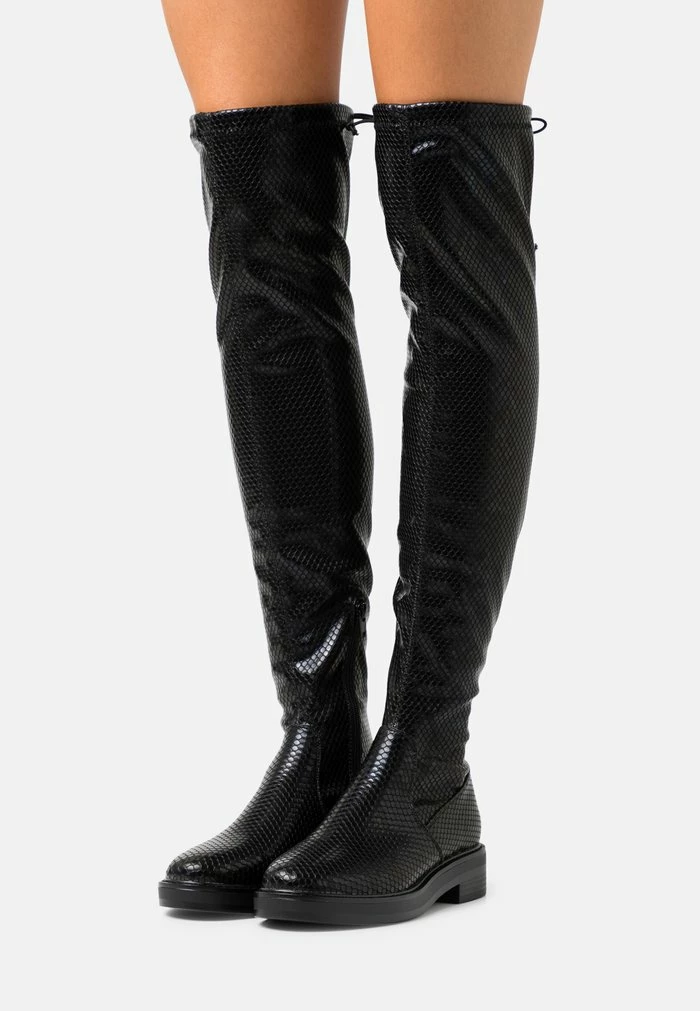 Even&Odd Over-the-knee Boots - Black 3 Even&Odd Over-the-knee Boots - Black
