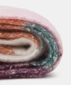 Even&Odd Scarf - Off White/green/purple -Even&Odd Sales Store e9e9ed4254364488a3bb0dcef4f921da