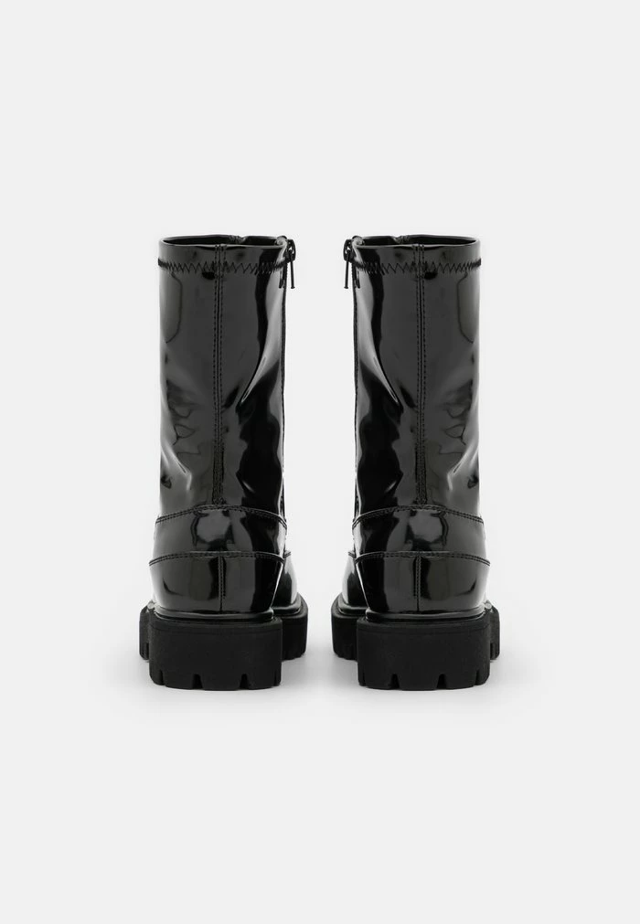 Even&Odd Platform Ankle Boots - Black 6 Even&Odd Platform Ankle Boots - Black - Image 4