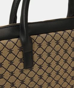 Even&Odd Laptop Bag - Beige/black -Even&Odd Sales Store ea57d257661e46139a96644b1b45d819