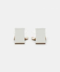 Even&Odd Heeled Mules - White -Even&Odd Sales Store ea9884bf67fc4f86b8a99c147c8095e2