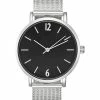 Even&Odd Watch - Silver/black -Even&Odd Sales Store ebb3af6cdca94e628e1525071edd01c4