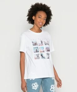Even&Odd Print T-shirt - White
