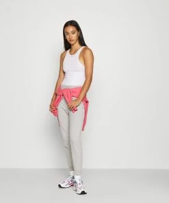 Even&Odd 2er PACK - Slim Fit Joggers - Tracksuit Bottoms - Mottled Light Grey/black -Even&Odd Sales Store edf18e7df2294a4c8095c1154f6d6d72