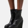 Even&Odd Platform Ankle Boots - Black -Even&Odd Sales Store ef9440dc67da4b918fa765682c49360c