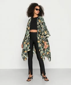 Even&Odd Summer Jacket - Black/green/yellow -Even&Odd Sales Store efbaa416394a4c868986bbf30b5a8b54