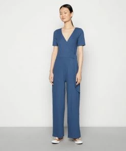 Even&Odd Jumpsuit - Dark Blue Denim -Even&Odd Sales Store efca99fa875844b8b2ddf6661ccdffb8
