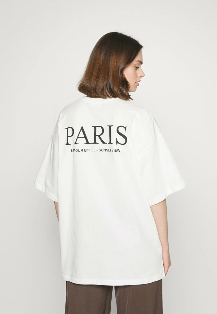 Even&Odd Print T-shirt - White 5 Even&Odd Print T-shirt - White - Image 3