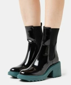 Even&Odd Platform Ankle Boots - Black