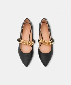 Even&Odd Ankle Strap Ballet Pumps - Black -Even&Odd Sales Store f1fcd7d317354404907505783a71187f