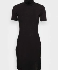 Even&Odd Jersey Dress - Black -Even&Odd Sales Store f28a09ea995c4ded920df15f71fdb656