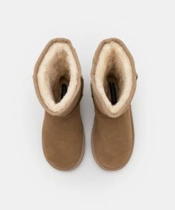 Even&Odd WINTER BOOTIES LEATHER - Classic Ankle Boots - Taupe -Even&Odd Sales Store f2dc45b82ce44d56920d9a163e3ea060