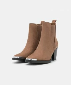 Even&Odd Cowboy/biker Ankle Boot - Taupe -Even&Odd Sales Store f387b132476c4766b95071e633dbf11f