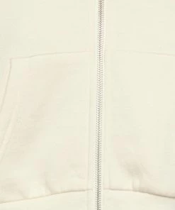 Even&Odd Zip-up Sweatshirt - Off-white -Even&Odd Sales Store f4c414300c0e41a9a63f6ac47a9ce2da