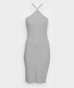 Even&Odd Jersey Dress - Mottled Grey -Even&Odd Sales Store f533a3a1335846f3bef3caeb07fa0e34
