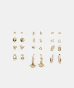 Even&Odd 12 PACK - Earrings - Gold-coloured