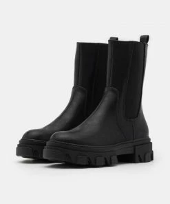 Even&Odd Platform Ankle Boots - Black -Even&Odd Sales Store f5790a055f74464fae8efc9ce8feafa4