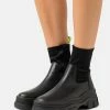 Even&Odd Platform Ankle Boots - Black -Even&Odd Sales Store f5c32855c5614eb99008133effdf2206