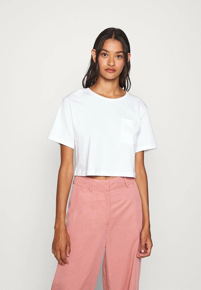 Even&Odd Basic T-shirt - White 3 Even&Odd Basic T-shirt - White