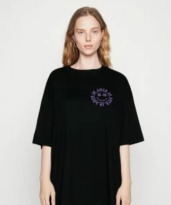 Even&Odd Print T-shirt - Black