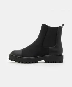Even&Odd Platform Ankle Boots - Black