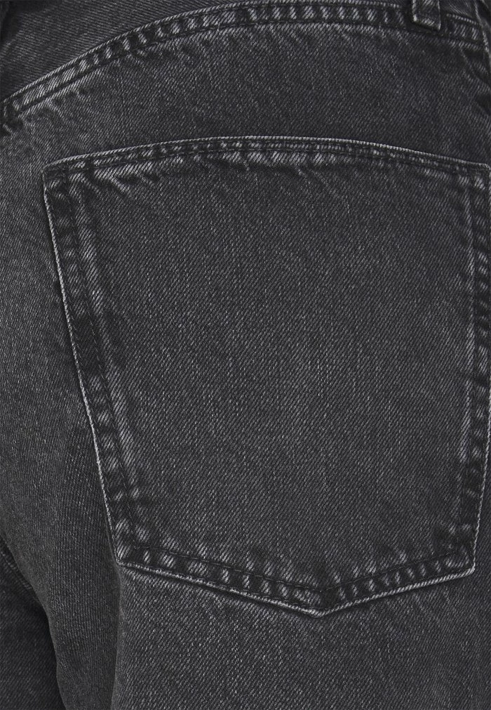 Even&Odd Wide Leg Cropped Jeans - Straight Leg Jeans - Black Denim 6 Even&Odd Wide Leg Cropped Jeans - Straight Leg Jeans - Black Denim - Image 4