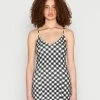 Even&Odd Jersey Dress - Black/white -Even&Odd Sales Store f8e2fbef611a40908606d77611def078