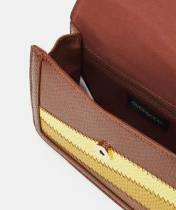 Even&Odd Across Body Bag - Dark Red/yellow/cognac -Even&Odd Sales Store f93b138300a84462b11eadc37870e6d7