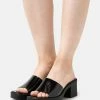 Even&Odd Heeled Mules - Black -Even&Odd Sales Store f963435c3a624832924726ba7ac430a7