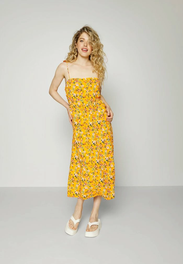 Even&Odd Day Dress - Yellow/green 4 Even&Odd Day Dress - Yellow/green - Image 2