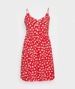 Even&Odd Day Dress - White/red -Even&Odd Sales Store f9ad60e742e44ad78104acc56840151d