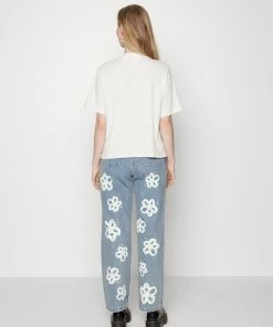 Even&Odd 2 PACK - Basic T-shirt - White/mottled Light Grey -Even&Odd Sales Store fa9e8c16e99d46bda482ac87db533827