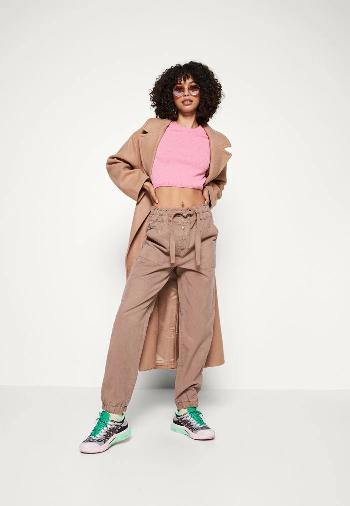 Even&Odd Classic Coat - Camel 4 Even&Odd Classic Coat - Camel - Image 2