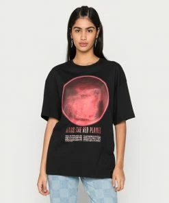 Even&Odd Print T-shirt - Black