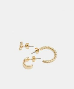Even&Odd 7 PACK - Earrings - Gold-coloured -Even&Odd Sales Store fb483a88ac1547a5abc146cd36aee431