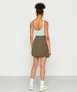 Even&Odd A-line Skirt - Khaki -Even&Odd Sales Store fb4de253cbe54b25a1eb49303a8fccd4