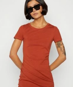 Even&Odd Jersey Dress - Brown 11 Even&Odd Jersey Dress - Brown -Even&Odd Sales Store fdd019c5d54f4769aee13d85e90d4a5f