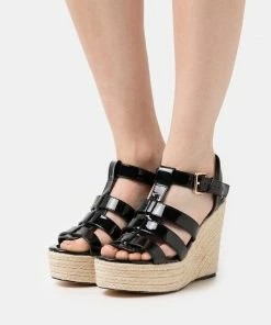 Even&Odd Platform Sandals - Black